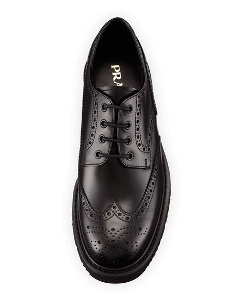 prada women's wingtips|women's prada shoes price.